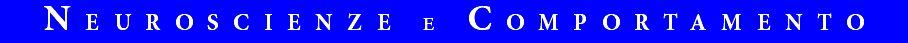 Neuroscienze e Comportamento